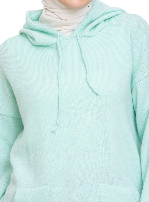 Aqua Hoodie Pullover - Khotwh